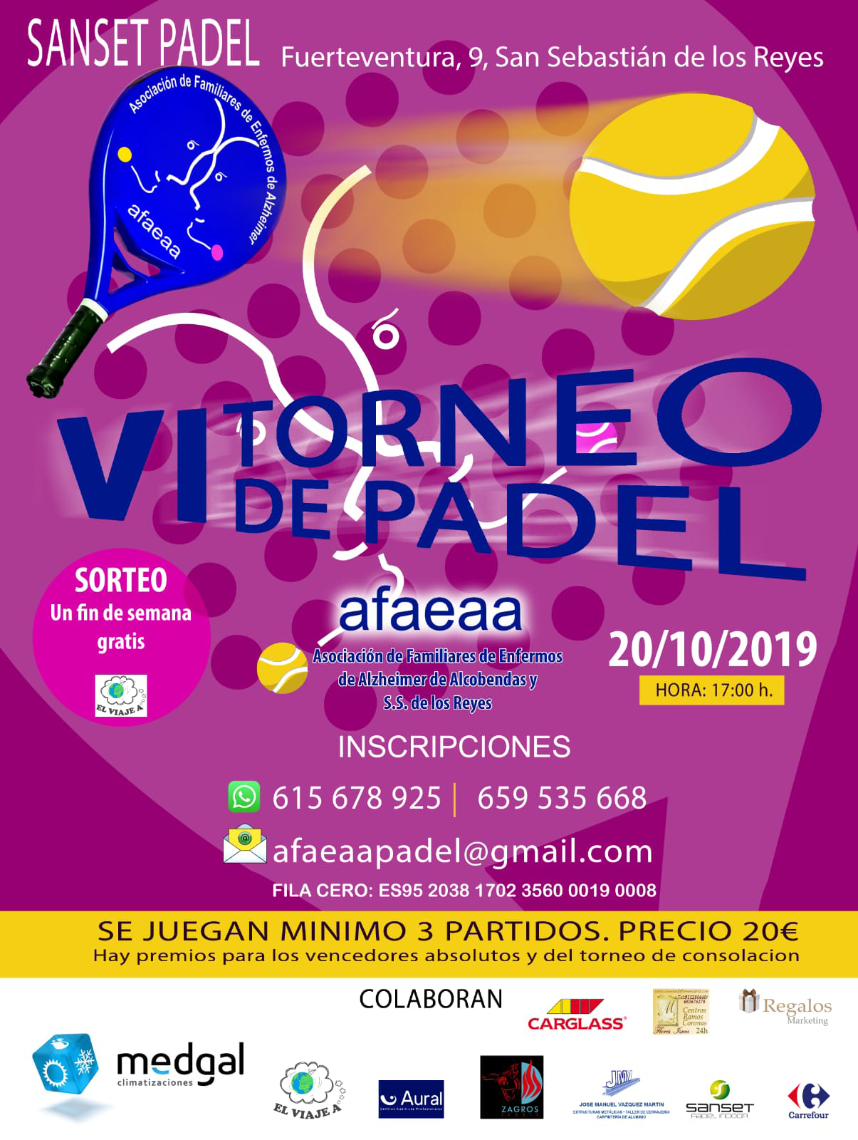 VI Torneo padel